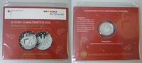 Deutschland, BRD, Germany 25 Euro Sammlermünze - Weihnachten - Adventskranz -