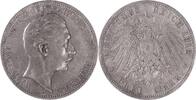 Deutschland/ Kaiserreich Preußen 3 Mark Wilhelm II. 1888 - 1918 -