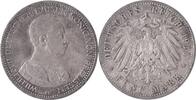 Deutschland/ Kaiserreich Preußen 5 Mark Wilhelm II. 1888 - 1918 25. Jahrestag des Regierungsantritts von Wilhelm II. -
