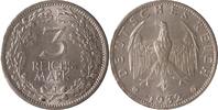 Deutschland/ Weimarer Republik 3 Reichsmark Kursmünze -