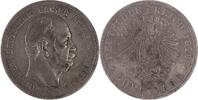 Deutschland/ Kaiserreich Preußen 5 Mark Wilhelm I. 1861 - 1888 -