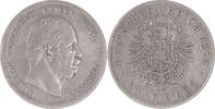Deutschland/ Kaiserreich Preußen 5 Mark Wilhelm I. 1861 - 1888 -