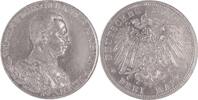 Deutschland/ Kaiserreich Preußen 3 Mark Wilhelm II. 1888 - 1918 25. Jahrestag des Regierungsantritts von Wilhelm II. -