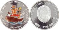 Korea/ Nordkorea 100 Won Welt der Abenteuer (Robinson Crusoe) -
