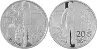 Österreich 20 Euro 25. Jahrestag der Öffnung der Berliner Mauer -