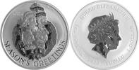 1 Dollar 2022 Tuvalu 1 oz Simpsons (Season s Greetings/ Weihnachtsgrüße) ST in Originalkapsel