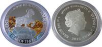 Tuvalu 1 Dollar 2 x 1 oz Lunar Good Fortune (Ziege) -