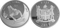 Fidschi, Fiji 1 Dollar Olympische Winterspiele 2018 in Pyeongchang (Skeleton) -