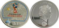 Nauru 1 Dollar FIFA Fußball-Weltmeisterschaft 2018 in Russland -