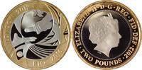 Großbritannien 2 Pounds XXXI. Olympische Sommerspiele 2016 in Rio de Janeiro (Stabübergabe) -