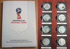 Münzset - FIFA Fußball-Weltmeisterschaft 2018 in Russland -
