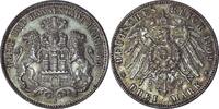 Deutschland/ Freie und Hansestadt Hamburg 3 Mark 1909 3 Mark - Hamburg (... 54.34 US$  +  57.81 US$ shipping