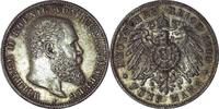 Deutschland/ Kaiserreich W&uuml;rttemberg (K&ouml;nigreich) 5 Mark 1908 5 Mark - W... 98.28 US$  +  57.81 US$ shipping