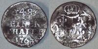 Deutschland/ Sachsen, Albertinische Linie 1/48 Taler 1763 1/48 Taler (1/... 11.56 US$  +  57.81 US$ shipping