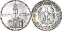 Deutschland/ Drittes Reich 2 RM 1934 2 RM - Garnisionskirche mit Datum (... 17.34 US$  +  57.81 US$ shipping