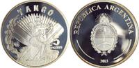 Argentinien 5 Pesos 2013 5 Pesos - Traditionelle T&auml;nze und Trachten (Tan... 52.03 US$  +  57.81 US$ shipping