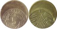 Deutschland/ Weimarer Republik 5 Reichspfennig (Fehlprägung) -