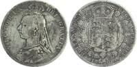 Großbritannien 1/2 Crown Viktoria 1837-1901 -