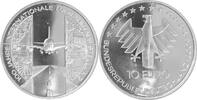 Deutschland, Germany, BRD 10 Euro 100 Jahre Internationale Luftfahrtausstellung -