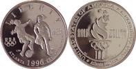 Amerika, Vereinigte Staaten, USA 1/2 Dollar XXVI. Olympische Sommerspiele 1996 in Atlanta (Fußballspielerinnen) -