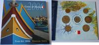 Malta Kursmünzensatz - Coins of Malta-Year Set -