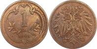 Österreich 1 Heller Franz Joseph I. 1848-1916 -