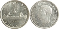 1 Dollar 1952 Kanada Pelzhändler und India...
