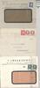 Deutschland vor 1945 Dt. Bes. 2. WK Frankreich, 3 verschiedene Zensurbriefe als Posten -