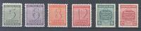 Deutschland ab 1945 SBZ Michel Nummer 120-23x und 124-25 ** als Posten -
