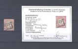 Deutschland vor 1945 Dt. Reich Mi.Nr. 19, 1 Gr. Brustschild mit Plattenfehler, Befund BPP -