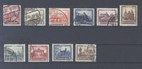 Deutschland vor 1945 Dt. Reich, gestempelter Posten Nothilfewerte aus 1930-32 als Posten -