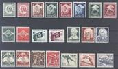 Deutschland vor 1945 Dt. Reich, ** Posten aus 1934-35 auf Steckkarte -