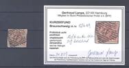 Deutschland vor 1945 Braunschweig Michel Nummer 12 Ab 3 Sgr. 1861 gestempelt Befund BPP -