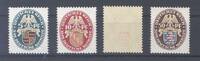 Deutschland vor 1945 Dt. Reich Michel Nummer 398-401, Nothilfe 1926 ** -