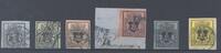Deutschland vor 1945 Hannover Michel Nummer 1-5, Freimarken 1850-51 gestempelt -