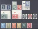 Deutschland vor 1945 Dt. Reich, kleinerer ** Posten aus 1924-32 auf Steckkarte -