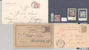 Deutschland vor 1945 Dt. Reich, interessanter Posten mit schönen Belegen und Werten -