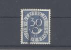 Deutschland ab 1945 Bund Michel Nr. 132z, 30 Pfg. Posthorn 1951 WZ z gestempelt, gp. BPP -