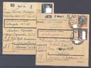 Deutschland vor 1945 Dt. Reich, 2 Paketkarten 1942 Österreich mit Dt. Reich Frankatur -