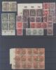 Deutschland vor 1945 Dt. Reich, gestempelter Posten aus 1923 mit Einheiten auf 6 Steckkarten -