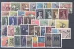 Europa und Alle Welt Liechtenstein, ** Posten aus 1954-56 auf Steckkarte -