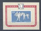 Europa und Alle Welt Schweiz Block 14, LUNABA 1951 ** -