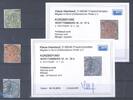 Deutschland vor 1945 Württemberg, gestempelter Posten Farben aus Michel 36-41, Befunde -