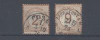 Deutschland vor 1945 Dt. Reich Michel Nr. 29-30, Freimarken 1874 gestempelt -