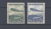 Deutschland vor 1945 Dt. Reich Mi.Nr. 606-07, Zeppelin 1936 ** -