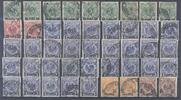 Deutschland vor 1945 Deutsche Post Türkei, gestempelter Posten aus 6-10 auf Steckkarte -