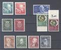 Deutschland ab 1945 Bund, ** Posten besserer Werte und Sätze aus 1949-53 -