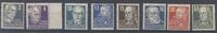 Deutschland ab 1945 SBZ, ** Posten Werte mit Borkengummi aus Michel Nummer 212-27 -