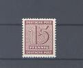 Deutschland ab 1945 SBZ Michel Nummer 133 Y b, 15 Pfg. Freimarke 1945 **, geprüft BPP -