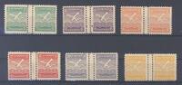 Deutschland ab 1945 Dt. Lokalpost Falkensee Michel Nummer 1-6 WZ, Zwischenstegpaare ** -